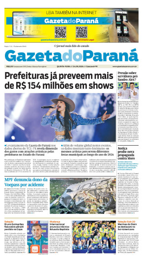 Capa da edição mais recente