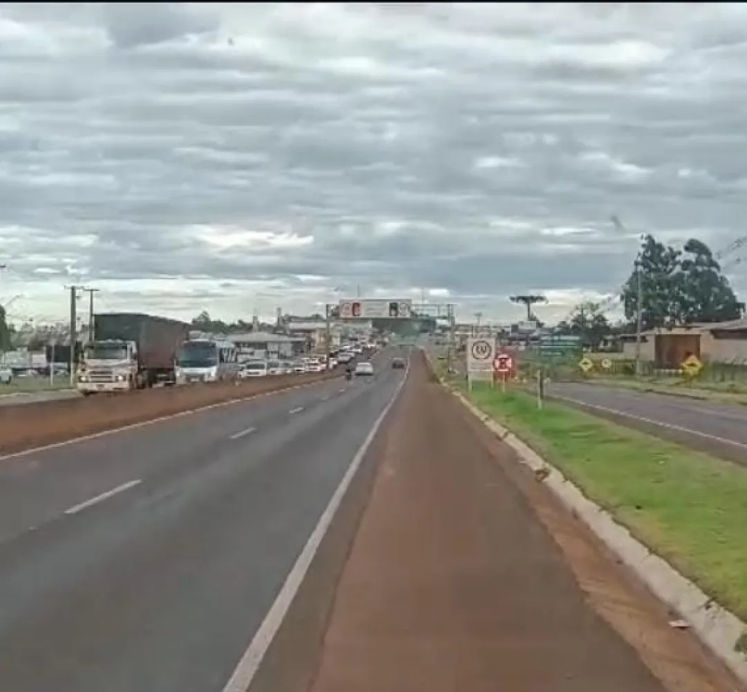 Situação das Rodovias no Paraná: tráfego normal