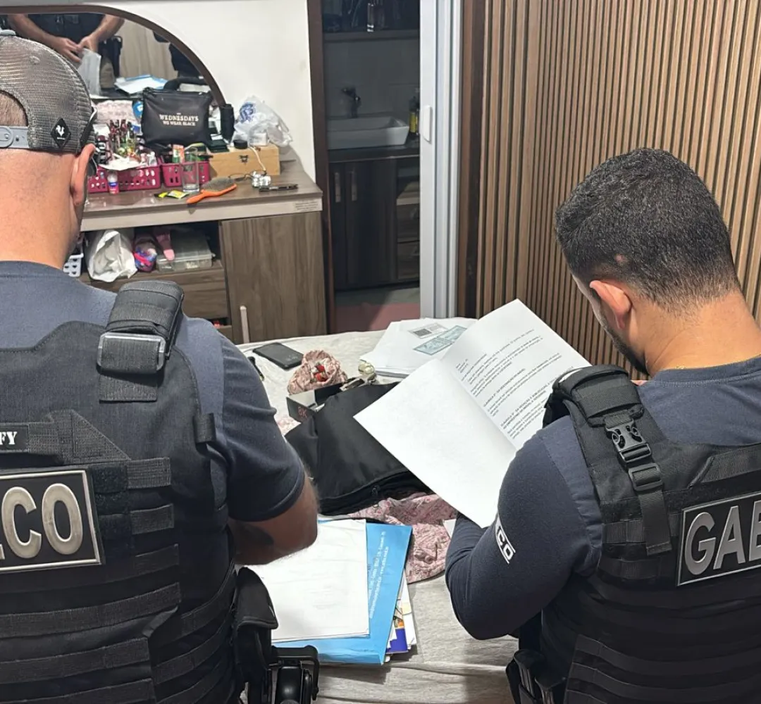 Gaeco cumpriu mandados de busca e apreensão