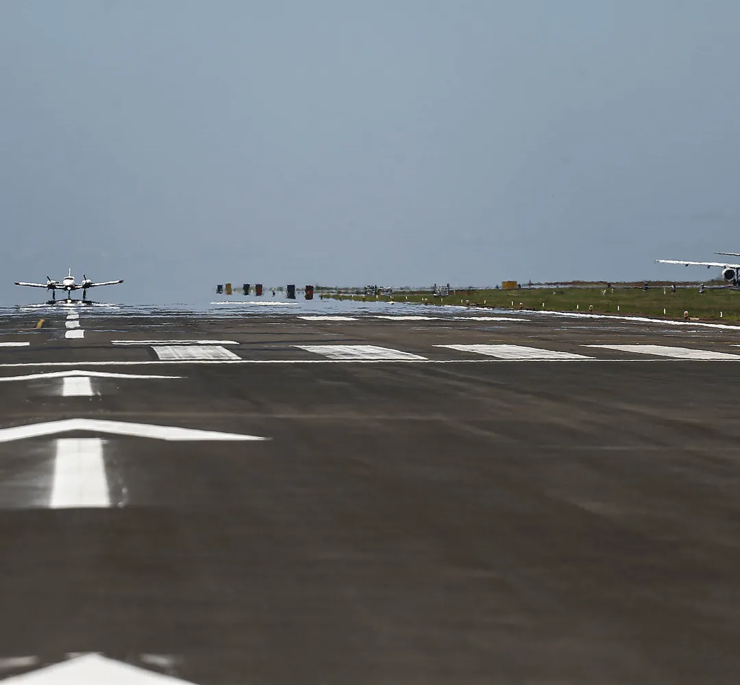 Nova pista Aeroporto de Foz