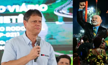 Tarcísio critica desfile que homenageou Lula e comemora rebaixamento da escola