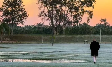 Paraná registra menor temperatura de 2026 com geada e 3,9°C no Sul