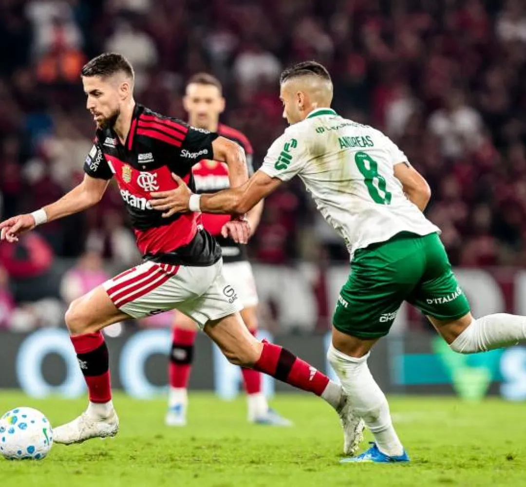O Flamengo quer se aproximar do Palmeiras