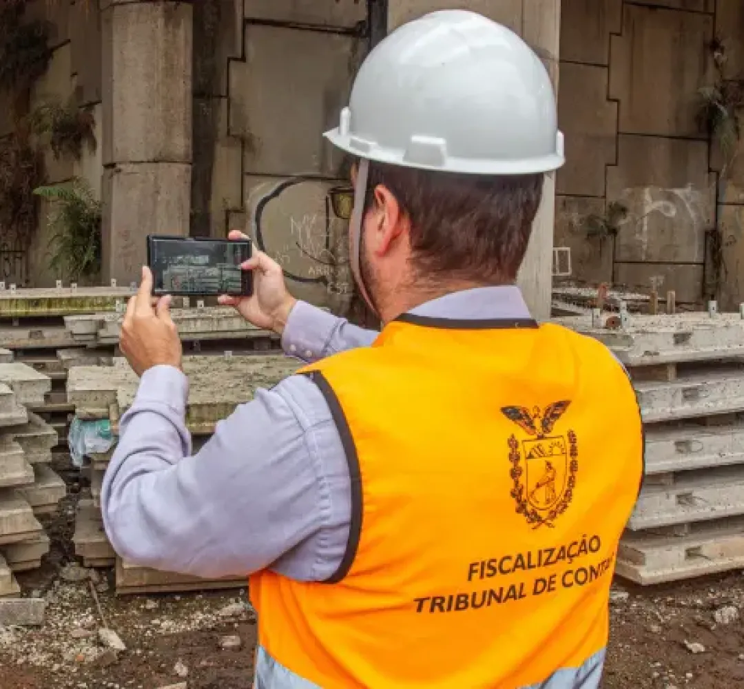 TCE fiscalização obras