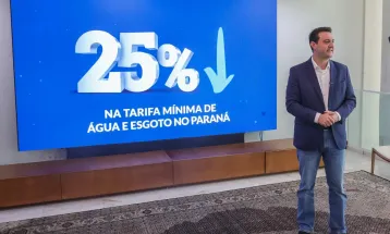 Redução da tarifa da Sanepar ocorre em ano eleitoral; veja histórico