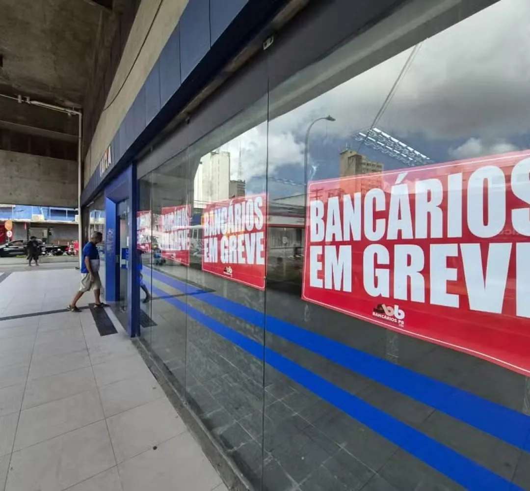caixa greve