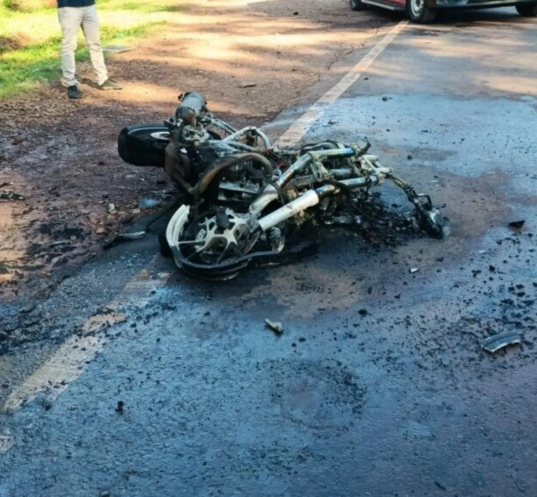 moto acidente