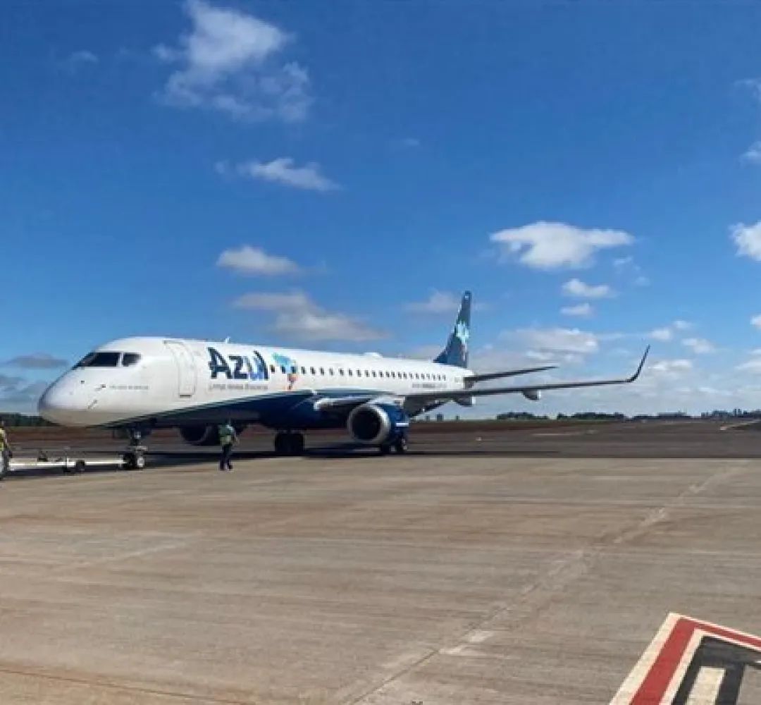 Azul tem voos cancelados